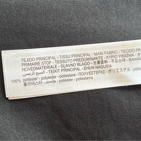 Zara Black Long Sleeve Lace Keyhole Back Mini Dress Size XS - Picture 11 of 15